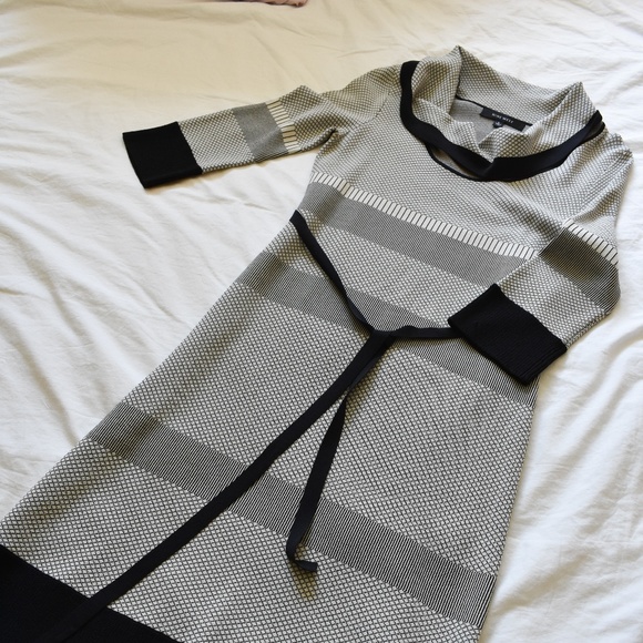 Nine West Dresses & Skirts - Nine West Gray Sweater Midi Dress